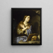 La Madeleine pentita - Philippe de Champaigne — quadro incorniciato alla parete