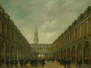 La Bourse Hendrick de Keyser - Philips Vinckboons II — vista dell’opera