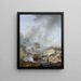 Un ruisseau dans un pays vallonné - Philips Wouwerman — quadro incorniciato alla parete