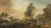 Una battuta di caccia al cervo - Philips Wouwerman — vista dell’opera