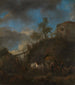 Fabbro che forgi un cavallo - Philips Wouwerman — vista dell’opera