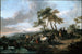 Fermata di una battuta di caccia - Philips Wouwerman — vista dell’opera