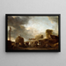 Raccolta di fieno - Philips Wouwerman — quadro incorniciato alla parete