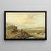 Cavaliere tra le dune - Philips Wouwerman — quadro incorniciato alla parete