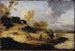Dunes de sable avec personnages - Philips Wouwerman — vista dell’opera