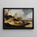 Dunes de sable avec personnages - Philips Wouwerman — quadro incorniciato alla parete