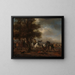 Le gris qui se cabre - Philips Wouwerman — quadro incorniciato alla parete