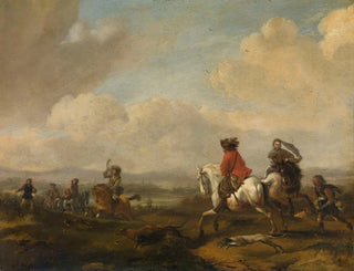 La conduite - Philips Wouwerman — vista dell’opera