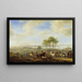 La fiera dei cavalli - Philips Wouwerman — quadro incorniciato alla parete