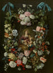Sainte Dorothée entourée d'une guirlande di fiori - Philips de Marlier — vista dell’opera