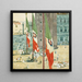 Piazza di San Marco - Maurice Prendergast — quadro incorniciato alla parete