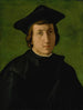 Ritratto di un uomo con cappello nero - Pier Francesco Foschi — vista dell’opera