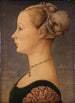 Portrait d'une jeune fille - Piero del Pollaiolo — vista dell’opera