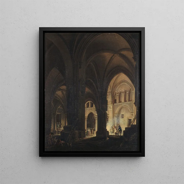 PierreAntoine Demachy - Intrieur de lglise des SaintsInnocents.webp