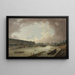 La Grande Galerie, il Pont-Neuf e l'isola della Cité visti dal Pont Royal - Pierre-Antoine Demachy — quadro incorniciato alla parete