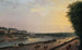 La Senna alla Grenouillère vista presa dalla terrazza del bordo dell'acqua ai Tuileries - Pierre-Antoine Demachy — vista dell’opera