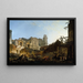 La Foire Saint-Germain dopo l'incendio della notte tra il 16 e il 17 marzo 1762 - Pierre-Antoine Demachy — quadro incorniciato alla parete
