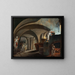 La fonderie des suifs à l'Hôtel-Dieu - Pierre-Antoine Demachy — quadro incorniciato alla parete