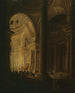 Il sarcofago di Jean - Jacques Rousseau esposto al Pantheon, 20 vendémiaire anno III, 11 ottobre 1794 - Pierre - Antoine Demachy — vista dell’opera