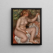 After the Bath La Sortie du bain - Pierre-Auguste Renoir — quadro incorniciato alla parete