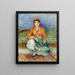 Fille algérienne - Pierre-Auguste Renoir — quadro incorniciato alla parete
