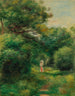 Allée Dans Un Bois Femme Avec Enfant Dans Les Bras - Pierre-Auguste Renoir — vista dell’opera