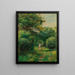 Allée Dans Un Bois Femme Avec Enfant Dans Les Bras - Pierre-Auguste Renoir — quadro incorniciato alla parete