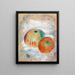 Apples Pommes - Pierre-Auguste Renoir — quadro incorniciato alla parete