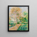 Paesaggio autunnale - Pierre-Auguste Renoir — quadro incorniciato alla parete