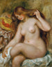 Bagnante con capelli biondi sciolti - Pierre-Auguste Renoir — vista dell’opera