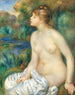 Baigneur - Pierre-Auguste Renoir — vista dell’opera