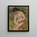 Bagnante che si asciuga - Pierre-Auguste Renoir — quadro incorniciato alla parete
