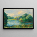 Bord de rivière - Pierre-Auguste Renoir — quadro incorniciato alla parete