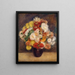 Bouquet de chrysanthèmes - Pierre-Auguste Renoir — quadro incorniciato alla parete