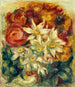 Bouquet di narcisi e rose - Pierre-Auguste Renoir — vista dell’opera