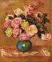 Bouquet di rose in un vaso - Pierre-Auguste Renoir — vista dell’opera