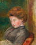 Busto di donna - Pierre-Auguste Renoir — vista dell’opera