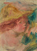 Buste au chapeau - Pierre-Auguste Renoir — vista dell’opera
