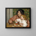 Bambino con giocattoli, Gabrielle e il figlio dell'artista Jean - Pierre-Auguste Renoir — quadro incorniciato alla parete