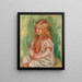 Claude Renoir - Pierre-Auguste Renoir — quadro incorniciato alla parete