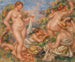 Composition cinque bagnanti - Pierre-Auguste Renoir — vista dell’opera