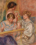 Ricamatrici Le Ricamatrici - Pierre-Auguste Renoir — vista dell’opera