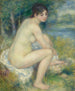 Donna nuda in un paesaggio - Pierre-Auguste Renoir — vista dell’opera