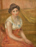 Donna seduta - Pierre-Auguste Renoir — vista dell’opera