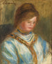 Donna con busto blu - Pierre-Auguste Renoir — vista dell’opera