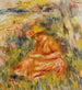 Donna che legge in un paesaggio - Pierre-Auguste Renoir — vista dell’opera