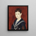 Fernand Halphen in ragazzo - Pierre-Auguste Renoir — quadro incorniciato alla parete