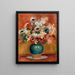 Flowers Fleurs - Pierre-Auguste Renoir — quadro incorniciato alla parete