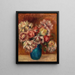 Fiori in un vaso verde Fleurs dans un vase vert - Pierre-Auguste Renoir — quadro incorniciato alla parete