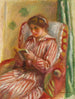 Gabrielle che legge - Pierre-Auguste Renoir — vista dell’opera